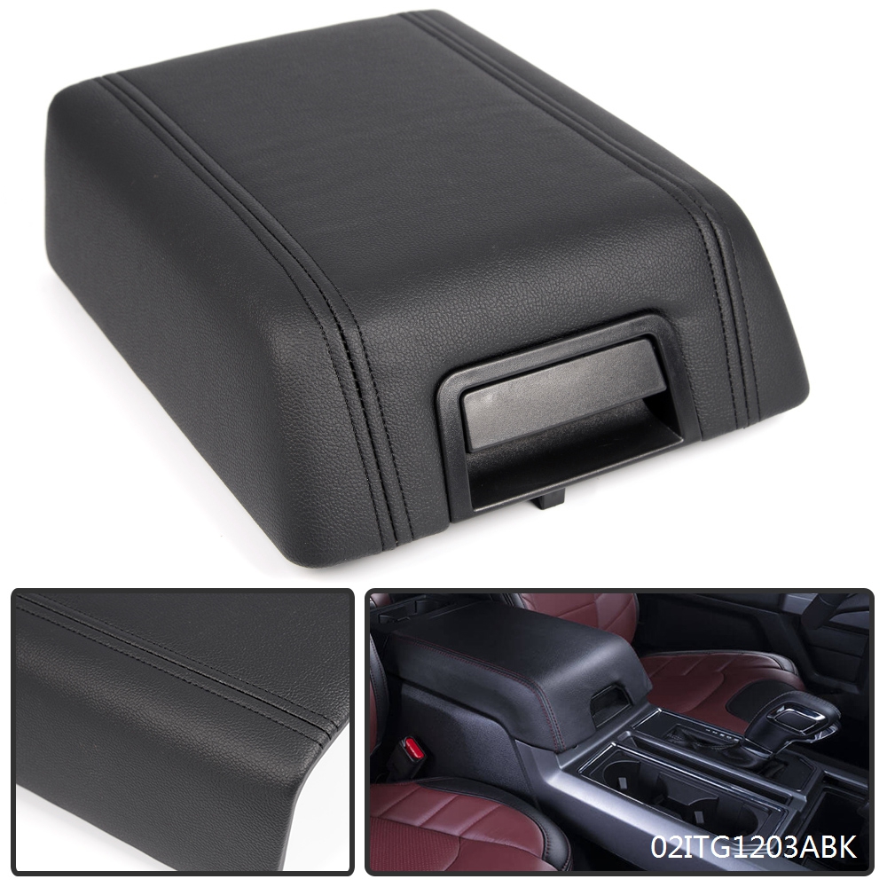 For 04-08 F-150 OEM Genuine Ford Parts Console Armrest Top Pad Lid NEW Beige