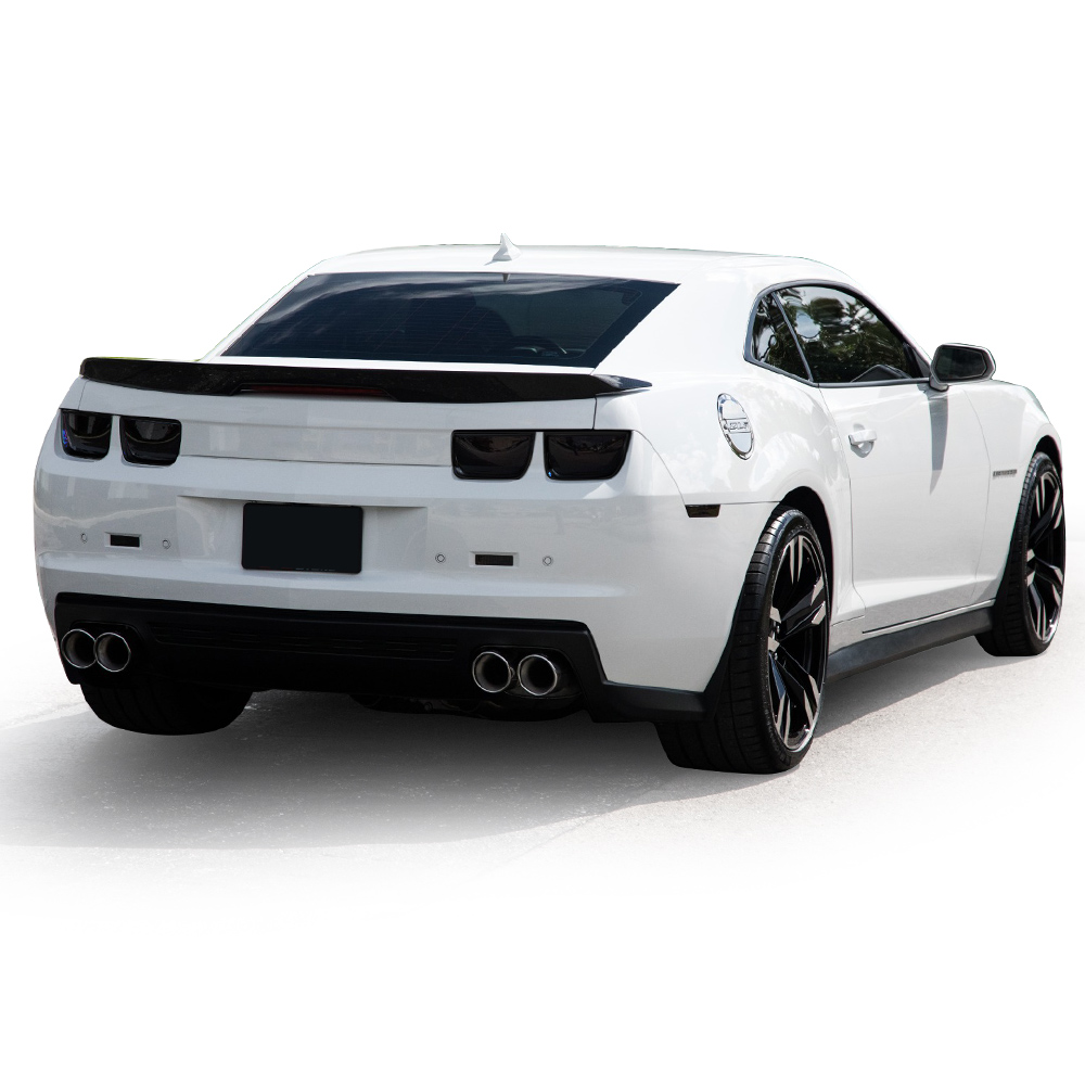 Tail Light Bezel Covers Kit Fit For Chevy Camaro LT LS SS Glossy Black Tail